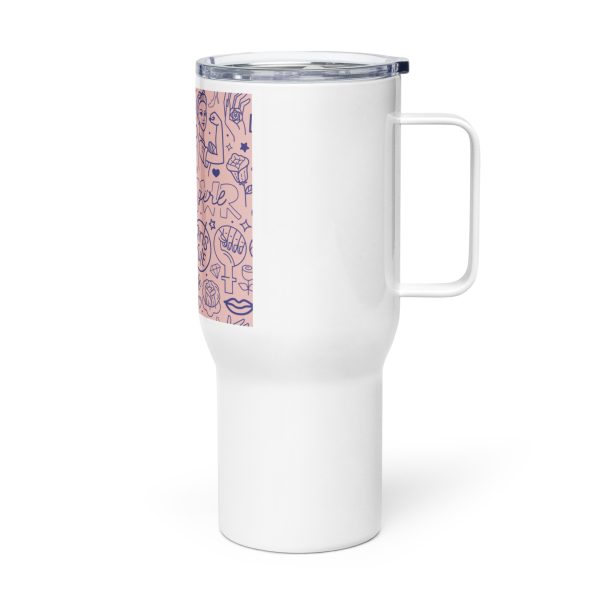 Travel mug with a handle - Image 3